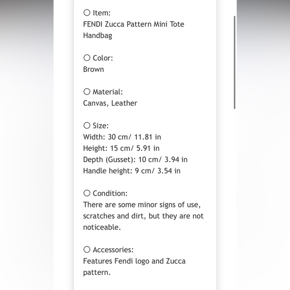 Fendi Black and Brown Logo Tote - Picture 13 of 13